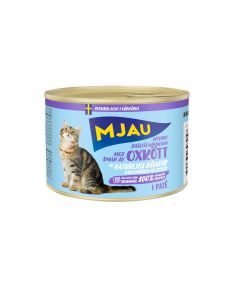 Mjau kattmat pate nöt spannmålsfritt 200g