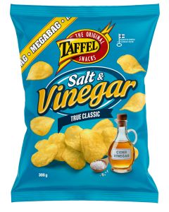 Taffel Salt & Vinegar potatischips 305g