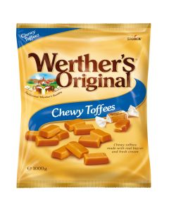 Werther's Original Chewy Toffees gräddekola 1kg