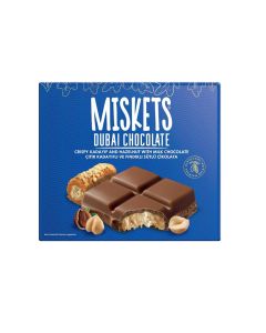 Miskets Dubai Hasselnötschokladkaka 100g