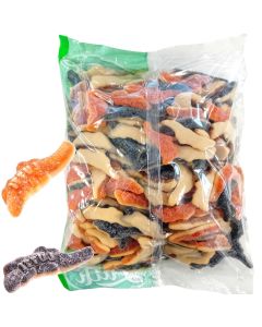 Lutti Croco Salmiak Lakrits fruktgodis 2,5kg