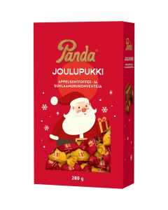 Panda Jultomten chokladkonfekt 280g