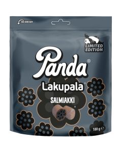 Panda Lakupala salmiak lakrits 180g