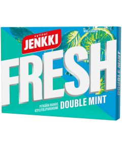 Jenkki Fresh Double Mint xylitol tuggummi 32g