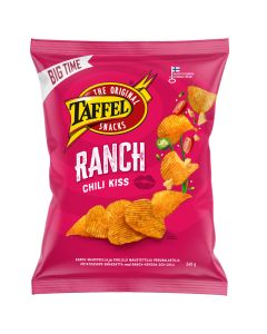 Taffel Ranch-Chili kryddade pototischips 260g