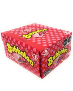 Bubbaloo Bubble Gum Strawberry tuggummi 5,5g x 47st