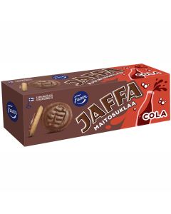 Fazer Jaffa mjölkchoklad-cola småkaka 150g