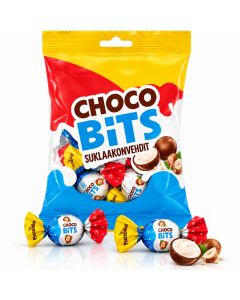 Dolce Amo Choco Bits hasselnöt mjölkchokladpraliner 90g