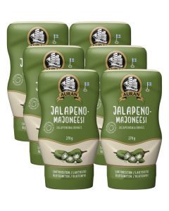 Aura Jalapenomajonnäs 270g x 6st