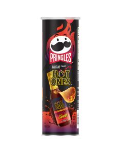 Pringles Hot Ones Barbacoa potatischips 158g