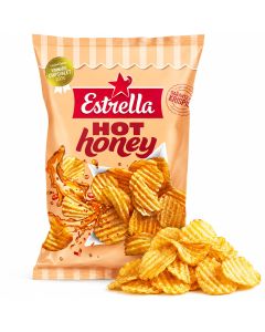 Estrella Hot Honey Limited Edition potatischips 160g