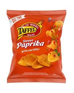 Taffel Sweet Paprika Chili potatischips 260g