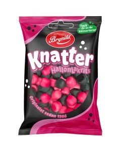 Brynild Knatter Hallon & Lakrits 80g