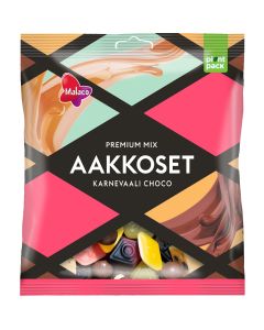 Malaco Aakkoset Karnevaali Choco konfektyrblandning 280g