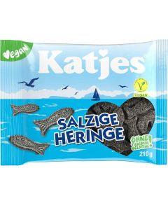 Katjes Salty Fish salmiak godis 210g