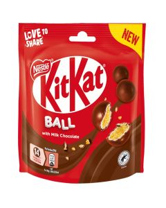 Nestle KitKat Balls Mjölk Choklad krispiga cerealiebollar 140g