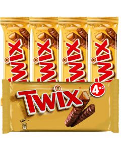 Twix chokladbar 4-pack (4 x 50g)