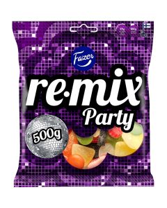 Fazer Remix Party Mix sötsaksblandning 500g