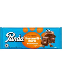 Panda mjölkchoklad karamelkross havssalt chokladkaka 145g