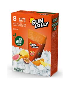 Sun Lolly Exotic 8x60ml frys själv isglass