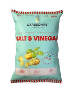 Gårdschips Salt Vinäger potatischips 150g