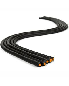 Makulaku Finska Remmar Apelsinfylld lakrits 70cm x 140st