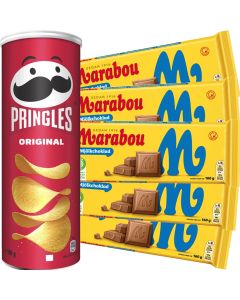 Viral hit Pringles & Choklad Block set