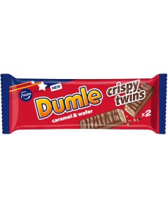 Fazer Dumle crispy twins choklad stång 40g