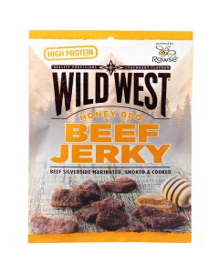 Wild West Beef Jerky Honey BBQ torkat nötkött 60g