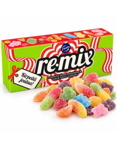 Fazer Remix Syrlig Jul godisask 450g