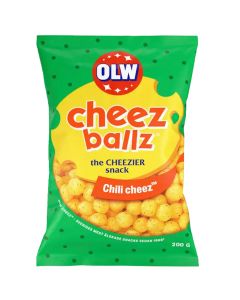 OLW Cheez Ballz Chili Cheez ostsnacks 200g