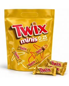 Twix Minis Travel Edition chokladstänger 500g