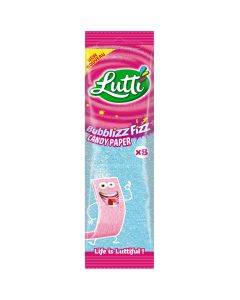Lutti Bubblizz Fizz Candy Paper 15g