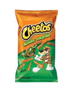 Cheetos Crunchy Cheddar Jalapeno majsnacks 227g