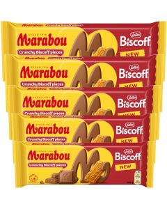 Marabou Biscoff chokladkaka 160g x 5st