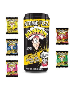 Warheads Atomic Fizz fruktansvärt sura godisar 42g