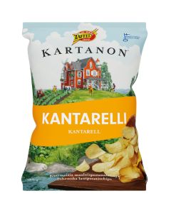 Taffel Kartanon kantarell chips 180g