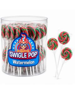 Dr. Sweet Swigle Pop Watermelon klubbor 12g x 50st