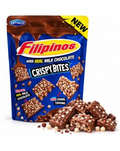 Filipinos Crispy Bites mjölkchoklad kex 100g