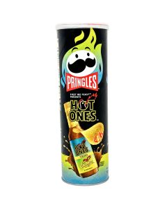 Pringles Hot Ones Verde potatischips 158g