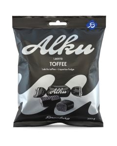 Brunberg Alku Lakritstoffeekaramell 200g
