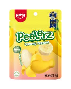 Peelerz Gummy Banana fruktgodis 65g