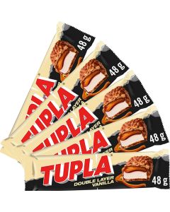 Cloetta Tupla Double Layer Vanilla choklad styckbit 48g x 5st
