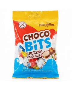Dolce Amo Choco Bits hasselnöt mjölkchokladpraliner 90g