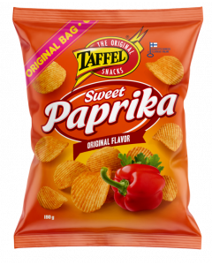 Taffel Sweet Paprika potatischips 150g