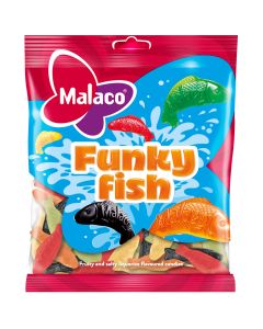 Malaco Funky Fish konfektyrblandning 180g