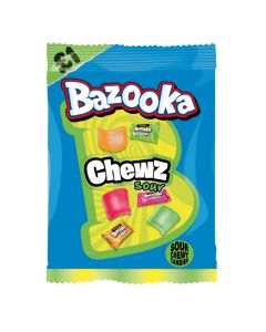 Bazooka Chewz Sour godis mix 120g