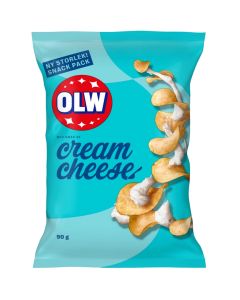 OLW Cream Cheese potatischips 90g