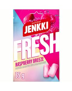 Cloetta Jenkki Fresh Raspberry Breeze xylitol tuggummi 35g