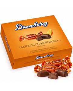 Brunberg Laktosfri Mjölkchokladkonfekt Apelsin 250g